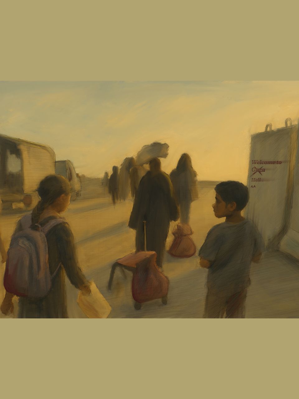 Leaving Home, Once Again by Ahmed Ashour