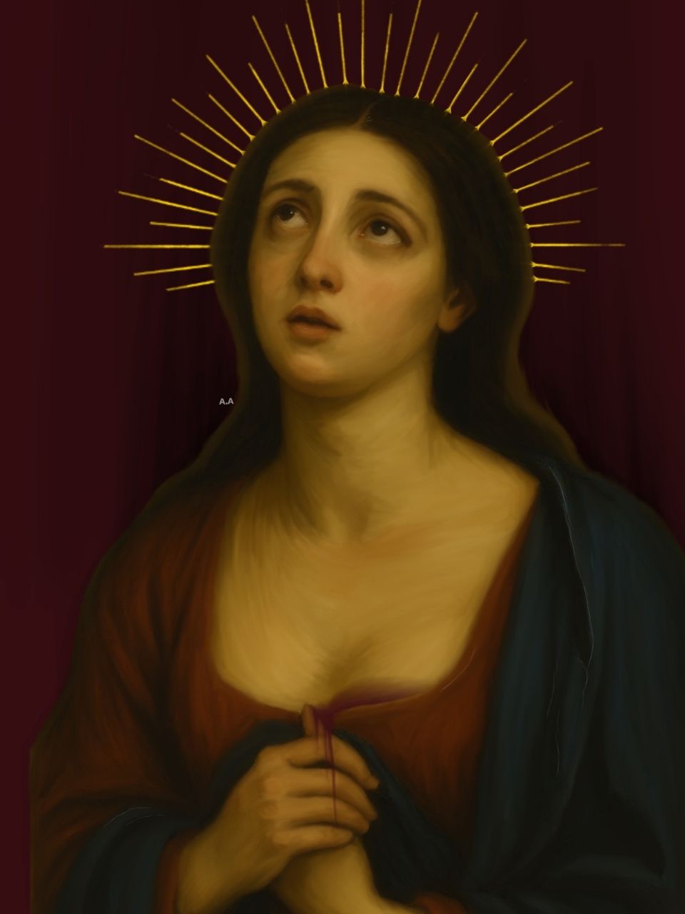 Saint Agatha by Ahmed Ashour