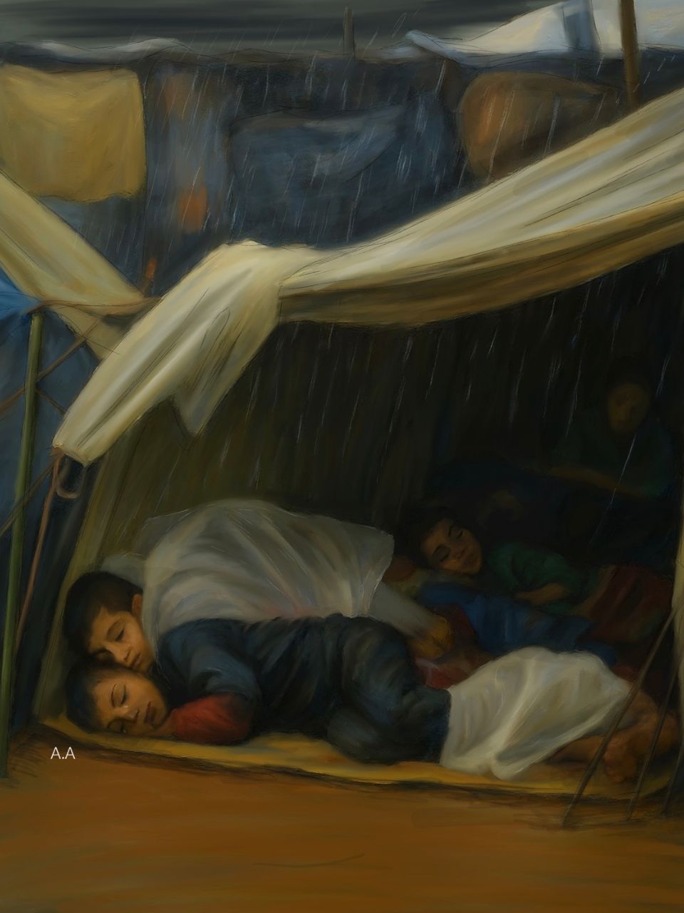 What They Call Tents by Ahmed Ashour