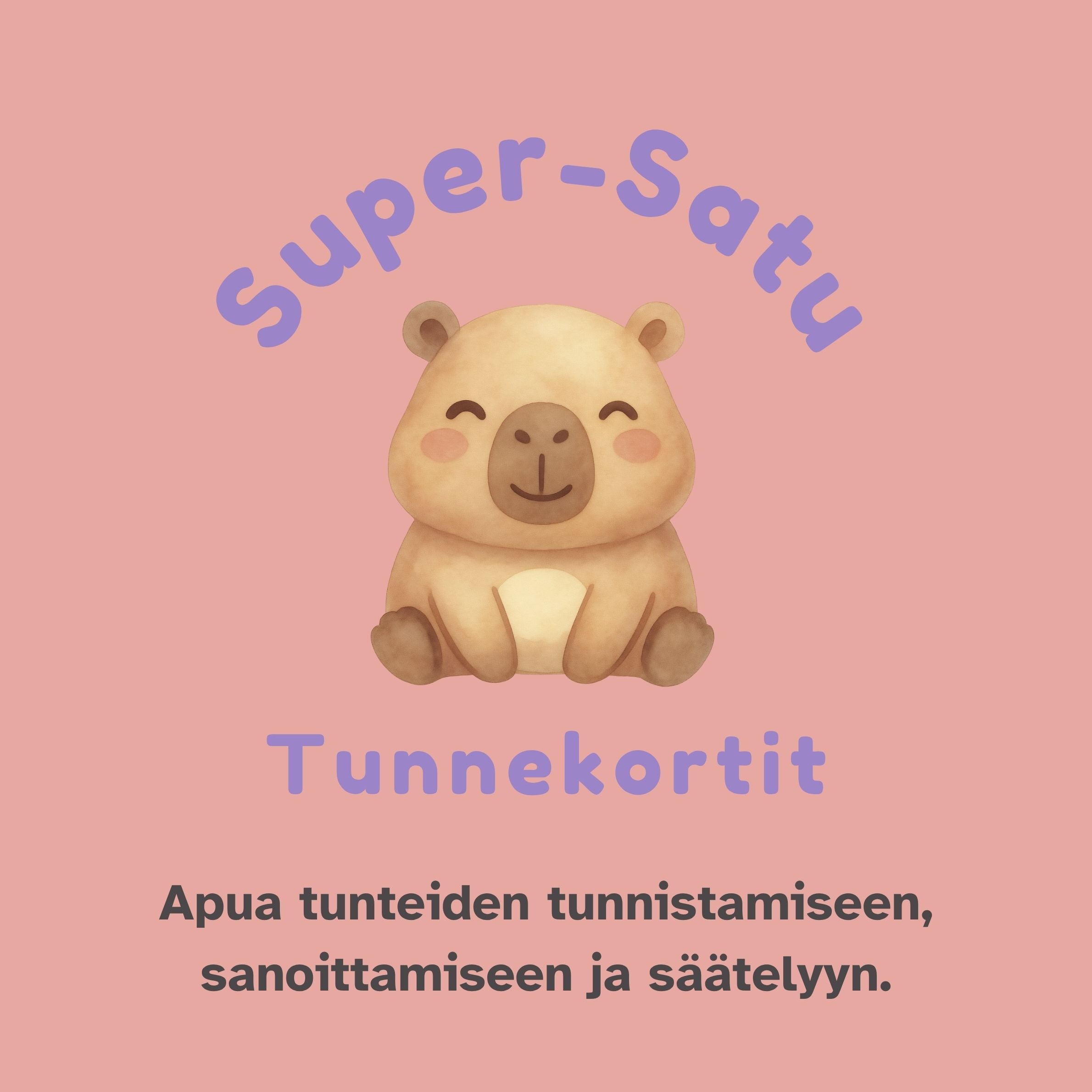 Super-Satu Tunnekortit – lapsen tunteiden tueksi
